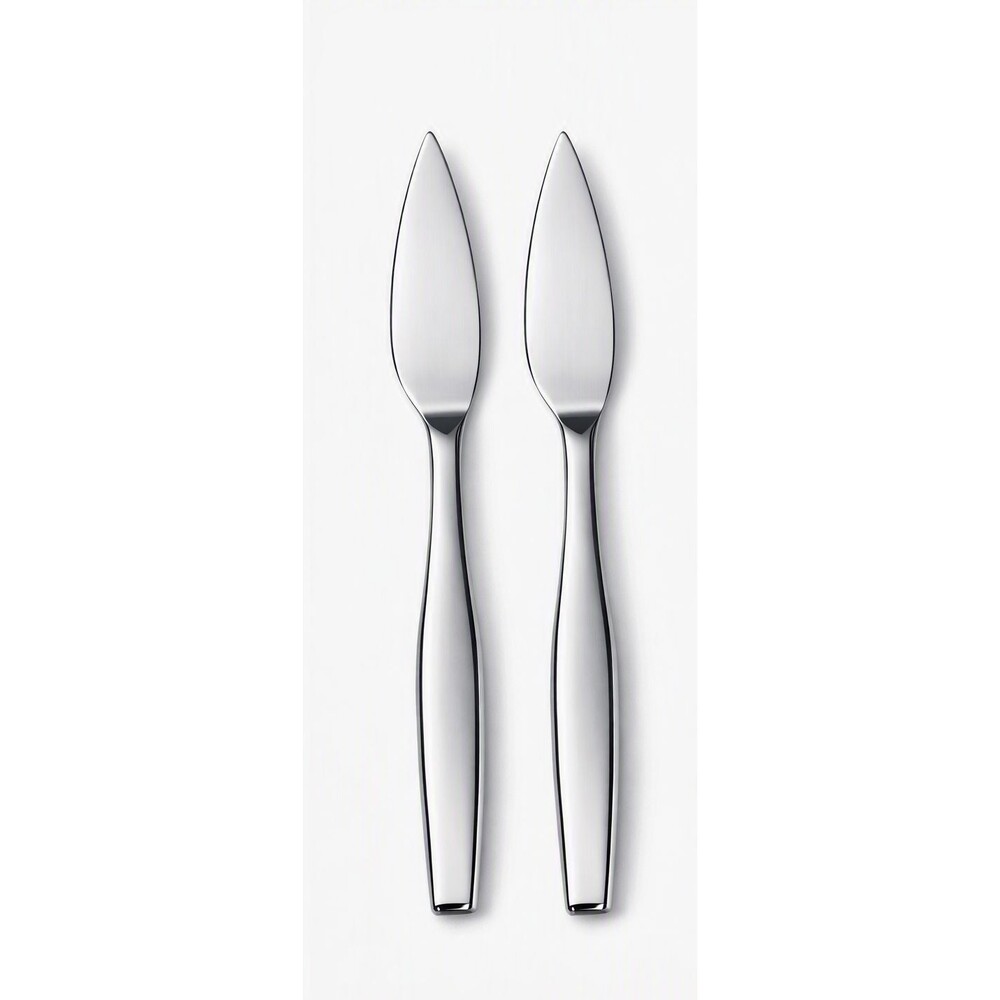 Henckels 13/8 Stainless Steel Cheese/Butter Knives Sleek MOD Flatware Germany